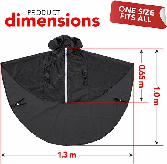 Beste Pirce π BRAMBLE Rolstoel Regenponcho Regencape, Bescherming Bij Slecht Weer - Herbruikbaar En Waterdicht β€οΈ 6 Beste Pirce π BRAMBLE Rolstoel Regenponcho Regencape, Bescherming Bij Slecht Weer - Herbruikbaar En Waterdicht β€οΈ - Afbeelding 4