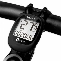 Hete verkoop 🧨 Meilan GPS Fietscomputer - M3 - Oplaadbaar - 1.7 Inch Scherm - Met GPS Functie - Zwart 😉