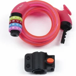 Nieuw π Xolid 12mm / 120cm - Kabelslot - Cijferslot Fietsslot - Eigen Code Instelbaar - Incl. Framehouder - Rose π 9 Nieuw π Xolid 12mm / 120cm - Kabelslot - Cijferslot Fietsslot - Eigen Code Instelbaar - Incl. Framehouder - Rose π -MGO Leisure Wear winkel 550x549