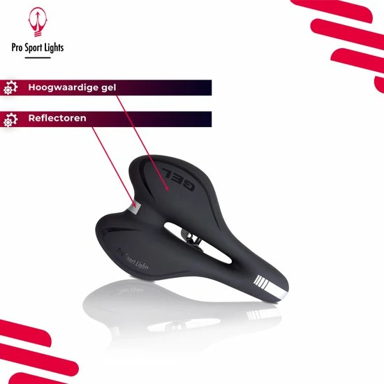 Beste recensies van ๐ฅฐ Pro Sport Lights Gel Comfort Fietszadel - Heren/Dames โ 10 Beste recensies van ๐ฅฐ Pro Sport Lights Gel Comfort Fietszadel - Heren/Dames โ - Afbeelding 8