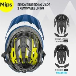 Kopen 👍 Outdoor Master OutdoorMaster Gem Recreatieve Blauwe MIPS-fietshelm Maat M- Twee Verwijderbare Voeringen En Ventilatie In Meerdere Omgevingen - Fietshelm In De Bergen, Snelweg Voor Jongeren En Volwassenen ⭐ 12 Kopen 👍 Outdoor Master OutdoorMaster Gem Recreatieve Blauwe MIPS-fietshelm Maat M- Twee Verwijderbare Voeringen En Ventilatie In Meerdere Omgevingen - Fietshelm In De Bergen, Snelweg Voor Jongeren En Volwassenen ⭐ -MGO Leisure Wear winkel 550x550 143