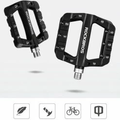 Promo ⌛ Rockbros - Mountainbike Fietspedalen - Breed Platform - Anti Slip - ZWART 🌟 19 Promo ⌛ Rockbros - Mountainbike Fietspedalen - Breed Platform - Anti Slip - ZWART 🌟 -MGO Leisure Wear winkel 550x550 217
