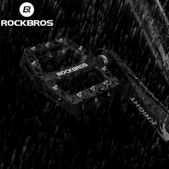 Promo ⌛ Rockbros - Mountainbike Fietspedalen - Breed Platform - Anti Slip - ZWART 🌟 7 Promo ⌛ Rockbros - Mountainbike Fietspedalen - Breed Platform - Anti Slip - ZWART 🌟 - Afbeelding 5