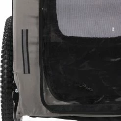 Promo ⭐ Flamingo Hondenfietskar - Remco - Grijs / Zwart - Speciaal Voor De Elektrische Fiets / E-Bike - 80x57x64cm ✔️ -MGO Leisure Wear winkel 550x550 232