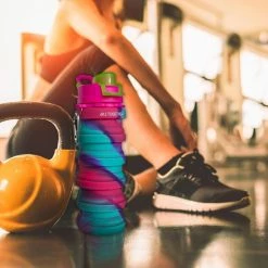 Groothandel ⨠All Together Drinkfles - Opvouwbare Bidon - 500ml - Silicone - Donker Roze Blauw đ 18 Groothandel ⨠All Together Drinkfles - Opvouwbare Bidon - 500ml - Silicone - Donker Roze Blauw đ -MGO Leisure Wear winkel 550x550 243