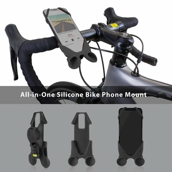 Coupon 🥰 Bone Collection Bone Sport Telefoonhouder Fiets Met Geluidsversterker - Bike Tie Speaker Zwart 🥰 21 Coupon 🥰 Bone Collection Bone Sport Telefoonhouder Fiets Met Geluidsversterker - Bike Tie Speaker Zwart 🥰 - Afbeelding 19