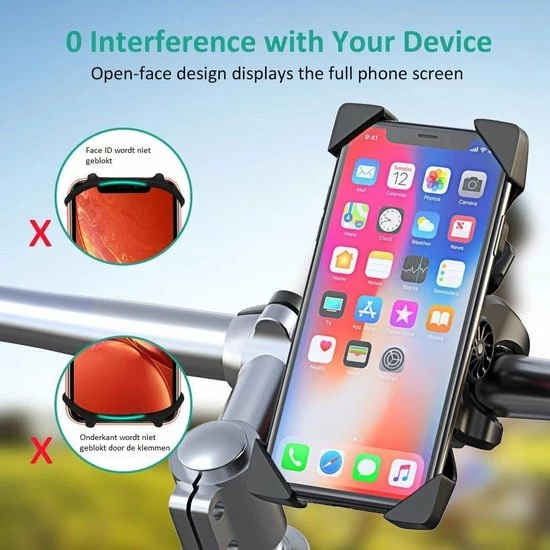 Beste Pirce ๐ BG4U Stevige Universele Telefoonhouder Fiets | Fiets Telefoon Houder Extra Stevig | Smartphonehouder Fiets Tot 6,5 Inch | Fietshouder Geschikt Voor IPhone, Samsung En Alle Overige Telefoon Merken ๐ฅ 7 Beste Pirce ๐ BG4U Stevige Universele Telefoonhouder Fiets | Fiets Telefoon Houder Extra Stevig | Smartphonehouder Fiets Tot 6,5 Inch | Fietshouder Geschikt Voor IPhone, Samsung En Alle Overige Telefoon Merken ๐ฅ - Afbeelding 5