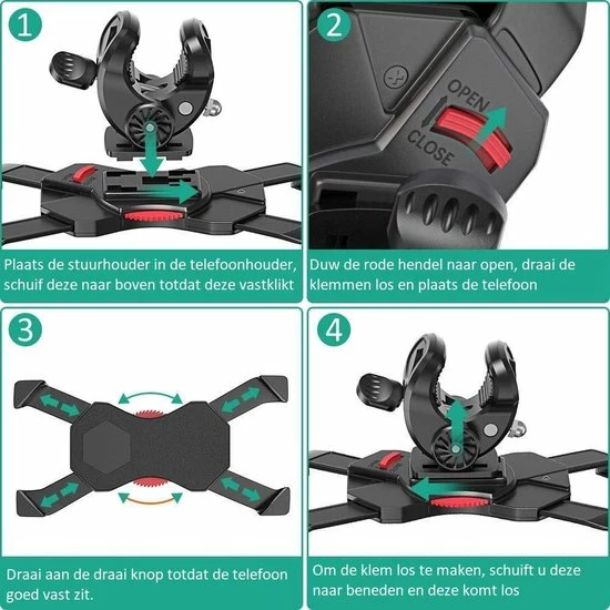 Beste Pirce ๐ BG4U Stevige Universele Telefoonhouder Fiets | Fiets Telefoon Houder Extra Stevig | Smartphonehouder Fiets Tot 6,5 Inch | Fietshouder Geschikt Voor IPhone, Samsung En Alle Overige Telefoon Merken ๐ฅ 8 Beste Pirce ๐ BG4U Stevige Universele Telefoonhouder Fiets | Fiets Telefoon Houder Extra Stevig | Smartphonehouder Fiets Tot 6,5 Inch | Fietshouder Geschikt Voor IPhone, Samsung En Alle Overige Telefoon Merken ๐ฅ - Afbeelding 6