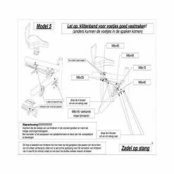 Goedkoop 🎁 Zadel Op Stang Model 5 Kinderzitje Voor Herenfiets Met Dikke Onderbuis - Nooit Meer Zwaar Sturen 👏 -MGO Leisure Wear winkel 550x550 332