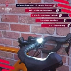 Goedkoop 💯 Pro Sport Lights Fietsverlichting USB Oplaadbaar - LED Voorlicht 🤩 29 Goedkoop 💯 Pro Sport Lights Fietsverlichting USB Oplaadbaar - LED Voorlicht 🤩 -MGO Leisure Wear winkel 550x550 413