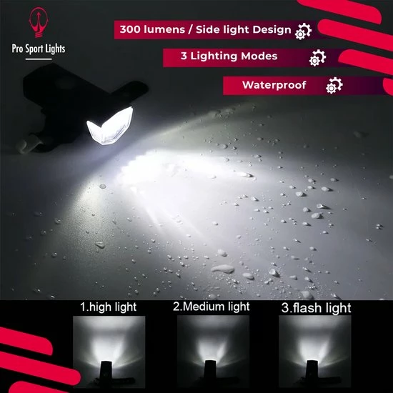 Goedkoop 💯 Pro Sport Lights Fietsverlichting USB Oplaadbaar - LED Voorlicht 🤩 22 Goedkoop 💯 Pro Sport Lights Fietsverlichting USB Oplaadbaar - LED Voorlicht 🤩 - Afbeelding 20