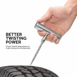 Gloednieuw 🧨 LOUZIR 11-Delige Professionele Banden Reparatie Kit- Autobanden/ Bike Emergency Repair Kit - Met Handige Opbergdoos 🧨 -MGO Leisure Wear winkel 550x550 471