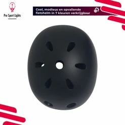 Hete verkoop 🎉 Kinderfietshelm Pro Sport Lights - Skate Fietshelm Voor Kinderen - Matt Zwart - Kinderhelm 53 - 60 Cm 🎁 -MGO Leisure Wear winkel 550x550 510