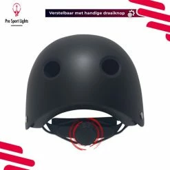 Hete verkoop 🎉 Kinderfietshelm Pro Sport Lights - Skate Fietshelm Voor Kinderen - Matt Zwart - Kinderhelm 53 - 60 Cm 🎁 -MGO Leisure Wear winkel 550x550 512