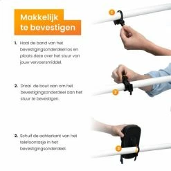 Kopen 😀 R2B Bevestigingsonderdeel Voor Fietshouder Model "Den Haag" ⭐ -MGO Leisure Wear winkel 550x550 54