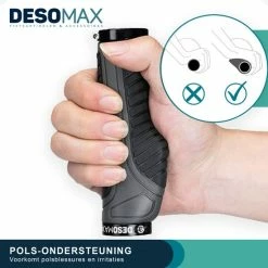Goedkoopste 🎉 Desmax Ergonomische Mountainbike Handvat Set - Ergo Handvatten Voor MTB - Trekking - Tegen Slapende Handen / Tintelende Vingers 🎉 -MGO Leisure Wear winkel 550x550 548