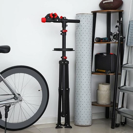 Goedkoop ⭐ Hoppa! Fietsmontage Standaard - Zwart - Staal/Kunststof 🌟 9 Goedkoop ⭐ Hoppa! Fietsmontage Standaard - Zwart - Staal/Kunststof 🌟 - Afbeelding 7