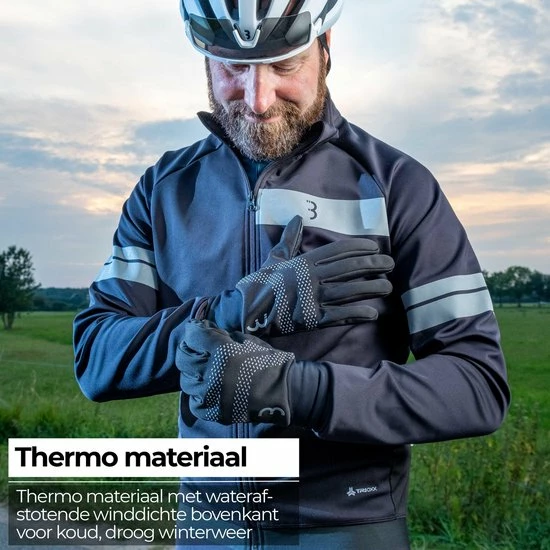 Groothandel 🎁 BBB Cycling RaceShield WB 2.0 Fietshandschoenen Winter - Fiets Handschoenen Touchscreen - Wind- En Waterdicht - Zwart - Maat XXXL ⭐ 6 Groothandel 🎁 BBB Cycling RaceShield WB 2.0 Fietshandschoenen Winter - Fiets Handschoenen Touchscreen - Wind- En Waterdicht - Zwart - Maat XXXL ⭐ - Afbeelding 4