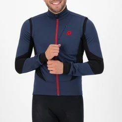 Beste Verkoop ❤️ Rogelli Brave Winterjack - Fietsjack Heren - Blauw/Zwart/Rood - Maat XL 😍 -MGO Leisure Wear winkel 550x550 662