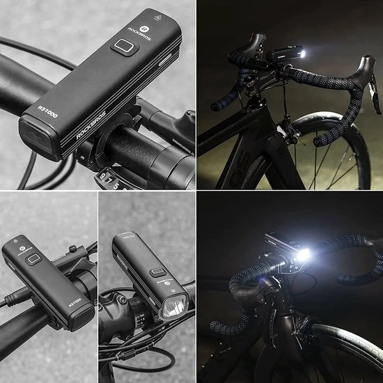 Begroting 👍 MaxiQualis ROCKBROS Fietskoplamp 1000 Lumen - UBS Oplaadbaar - 4800mAh Accu - IPX6 Waterbestendig 🎉 4 Begroting 👍 MaxiQualis ROCKBROS Fietskoplamp 1000 Lumen - UBS Oplaadbaar - 4800mAh Accu - IPX6 Waterbestendig 🎉 - Afbeelding 2