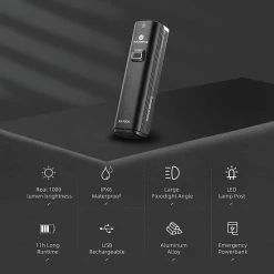 Begroting 👍 MaxiQualis ROCKBROS Fietskoplamp 1000 Lumen - UBS Oplaadbaar - 4800mAh Accu - IPX6 Waterbestendig 🎉 15 Begroting 👍 MaxiQualis ROCKBROS Fietskoplamp 1000 Lumen - UBS Oplaadbaar - 4800mAh Accu - IPX6 Waterbestendig 🎉 -MGO Leisure Wear winkel 550x550 672