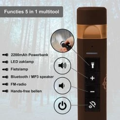 Coupon 😉 FONSAFE 5in1 Multi Powerbank Voor Fiets Met Bluetooth Speaker En LED Lamp - Universeel Fiets Accessoires - Multifunctioneel - Draagbaar - FM-Radio En MP3 - Handsfree Bellen - Zaklamp - Koffie / Bruin 🎉 23 Coupon 😉 FONSAFE 5in1 Multi Powerbank Voor Fiets Met Bluetooth Speaker En LED Lamp - Universeel Fiets Accessoires - Multifunctioneel - Draagbaar - FM-Radio En MP3 - Handsfree Bellen - Zaklamp - Koffie / Bruin 🎉 -MGO Leisure Wear winkel 550x550 674