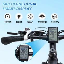 Flash-uitverkoop ✔️ HITWAY Elektrische Fiets E-bike 26", E-bike, 36V/11,2Ah Accu, 250W, Tot 35-90km, Max. 25 Km/u, Offroad Mountainbike Met Shimano 21 Versnellingen, Stadsfiets Heren Dames, Ebike Met Slot 😉 12 Flash-uitverkoop ✔️ HITWAY Elektrische Fiets E-bike 26", E-bike, 36V/11,2Ah Accu, 250W, Tot 35-90km, Max. 25 Km/u, Offroad Mountainbike Met Shimano 21 Versnellingen, Stadsfiets Heren Dames, Ebike Met Slot 😉 -MGO Leisure Wear winkel 550x550 732