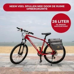 Coupon ❤️ Fietstassen Dubbel - Dubbele Fietstas Draagbaar - Waterdicht - Ritssluiting - 4 Vakken - Grijs - Media Evolution 🌟 17 Coupon ❤️ Fietstassen Dubbel - Dubbele Fietstas Draagbaar - Waterdicht - Ritssluiting - 4 Vakken - Grijs - Media Evolution 🌟 -MGO Leisure Wear winkel 550x550 754