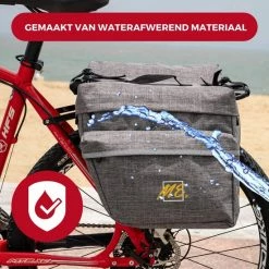 Coupon ❤️ Fietstassen Dubbel - Dubbele Fietstas Draagbaar - Waterdicht - Ritssluiting - 4 Vakken - Grijs - Media Evolution 🌟 19 Coupon ❤️ Fietstassen Dubbel - Dubbele Fietstas Draagbaar - Waterdicht - Ritssluiting - 4 Vakken - Grijs - Media Evolution 🌟 -MGO Leisure Wear winkel 550x550 756