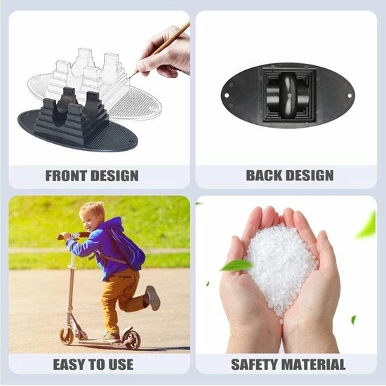 Hete verkoop 👏 Suotu - Universele Step Stand Met Extra Stabiele Base - Step Stand Fit Meest Major Steps - Anti-slip - Zwart 💯 5 Hete verkoop 👏 Suotu - Universele Step Stand Met Extra Stabiele Base - Step Stand Fit Meest Major Steps - Anti-slip - Zwart 💯 - Afbeelding 3