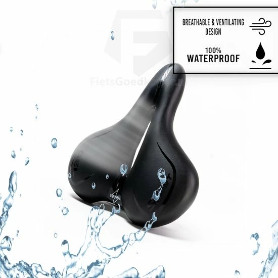 Gloednieuw ๐ Voltano City / Tour Fietszadel - Comfortabel Gel Zadel - Met Uitsparing - Unisex - Zwart - Elastomeren Vering Voor Extra Comfort โ๏ธ 7 Gloednieuw ๐ Voltano City / Tour Fietszadel - Comfortabel Gel Zadel - Met Uitsparing - Unisex - Zwart - Elastomeren Vering Voor Extra Comfort โ๏ธ - Afbeelding 5