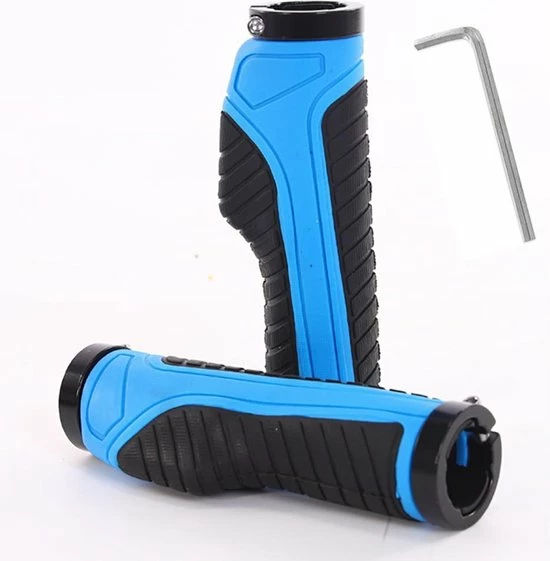 Beste deal π FIEZIO Ergonomische Fietshandvatten Pro Blauw Fiets Handvat Set - Gel Grip - Anti Slip - Trekking MTB Race π 3 Beste deal π FIEZIO Ergonomische Fietshandvatten Pro Blauw Fiets Handvat Set - Gel Grip - Anti Slip - Trekking MTB Race π