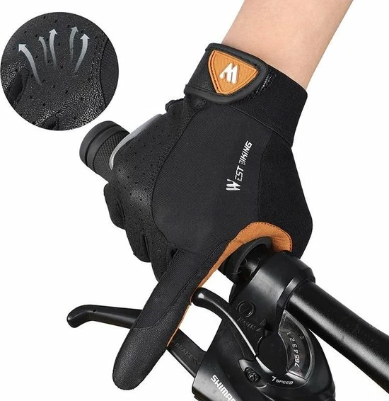 Flash-uitverkoop 🌟 Merkloos Fiets Handschoenen - Bruin - Heren - Dames - Unisex - Hand Schoenen - Mountainbike - Racefiets - Maat L 🎁 8 Flash-uitverkoop 🌟 Merkloos Fiets Handschoenen - Bruin - Heren - Dames - Unisex - Hand Schoenen - Mountainbike - Racefiets - Maat L 🎁 - Afbeelding 6