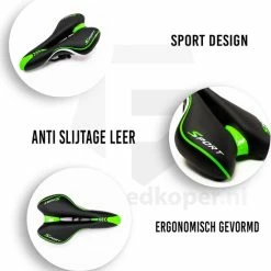 Goedkoopste π Voltano Sport Fietszadel – Gel Trekking Zadel – Met Uitsparing – Unisex - Zwart / Groen - Incl. Gratis Zadelstrop β 14 Goedkoopste π Voltano Sport Fietszadel – Gel Trekking Zadel – Met Uitsparing – Unisex - Zwart / Groen - Incl. Gratis Zadelstrop β -MGO Leisure Wear winkel 550x571 6