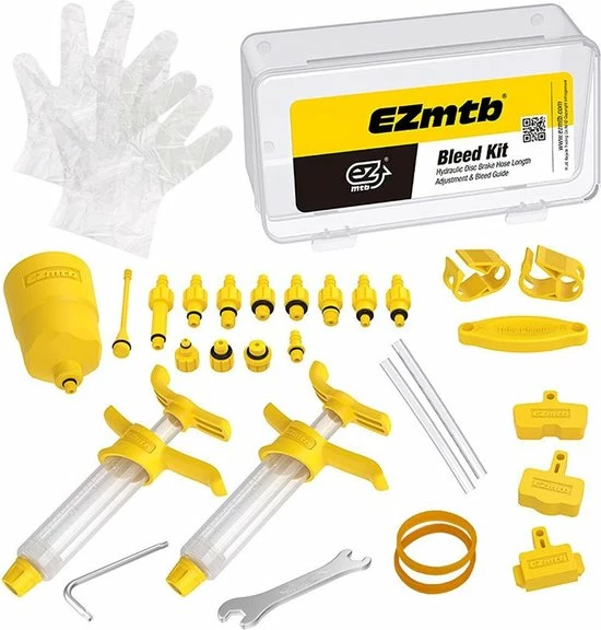 Groothandel π Ontluchtingsset EZmtb Lite 2022 - Incl. Kunststof Adapters π 3 Groothandel π Ontluchtingsset EZmtb Lite 2022 - Incl. Kunststof Adapters π