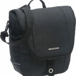 Aanbiedingen ⌛ New Looxs Avero Enkele Fietstas - 12,5 Liter Zwart ✔️