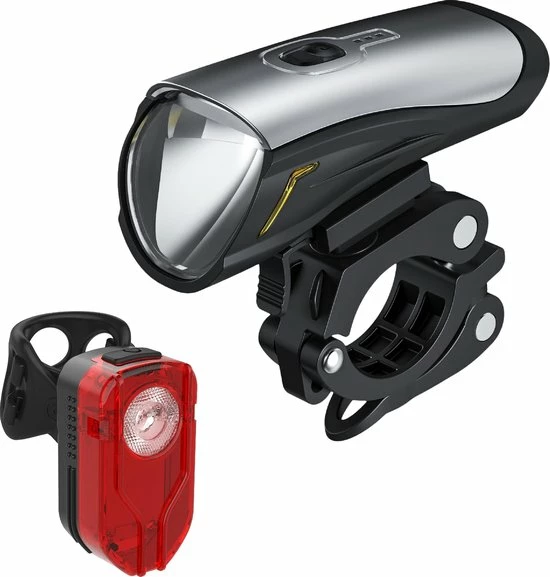 Beste Verkoop 👏 DistinQ LED Fietsverlichting Set - Oplaadbare USB Fietslampset - Voorlicht/Achterlicht - StVZO Gecertificeerd 🛒 3 Beste Verkoop 👏 DistinQ LED Fietsverlichting Set - Oplaadbare USB Fietslampset - Voorlicht/Achterlicht - StVZO Gecertificeerd 🛒