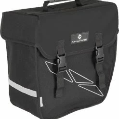 Kopen โค๏ธ Enkele Fietstas Rechts M-Wave Amsterdam - 18 Liter - Zwart ๐