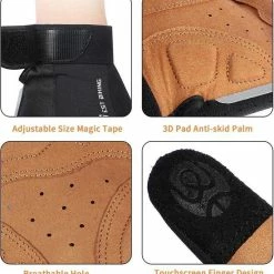 Flash-uitverkoop 🌟 Merkloos Fiets Handschoenen - Bruin - Heren - Dames - Unisex - Hand Schoenen - Mountainbike - Racefiets - Maat L 🎁 20 Flash-uitverkoop 🌟 Merkloos Fiets Handschoenen - Bruin - Heren - Dames - Unisex - Hand Schoenen - Mountainbike - Racefiets - Maat L 🎁 -MGO Leisure Wear winkel 550x578 7