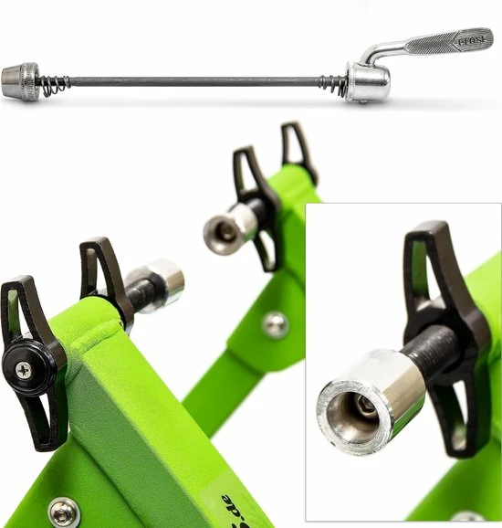 Beste Verkoop 👍 Relaxdays Fietstrainer - Wheel On - 7 Standen ⌛ 8 Beste Verkoop 👍 Relaxdays Fietstrainer - Wheel On - 7 Standen ⌛ - Afbeelding 6