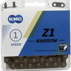 Goedkoopste 😍 Kmc Fiets Ketting Z1 Smal 1/2 X 3/32 Inch 112s Single Speed (Shimano Nexus) 🤩 -MGO Leisure Wear winkel 550x581