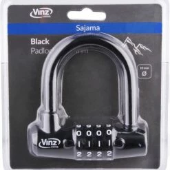 Nieuw ❤️ VINZ Sajama Padlock / Combinatieslot / Cijferslot / Hangslot 10mm 🔥 -MGO Leisure Wear winkel 550x587