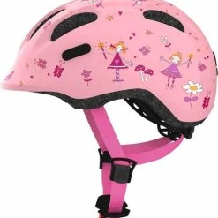 Flash-uitverkoop 😍 Helm ABUS Smiley 2.0 Rose Pricess S (45-50cm) 72564 😉