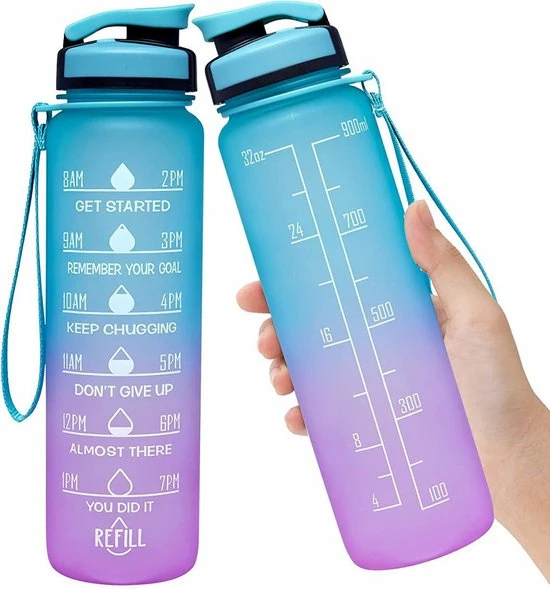 Beste recensies van π₯ Mundo Drinkfles - 1 Liter - Waterfles - Lekvrij - Sport Bidon - Met Rietje - Met Motivatie Tekst - Roze Blauw - Bekend Van TikTok En Instagram π 3 Beste recensies van π₯ Mundo Drinkfles - 1 Liter - Waterfles - Lekvrij - Sport Bidon - Met Rietje - Met Motivatie Tekst - Roze Blauw - Bekend Van TikTok En Instagram π