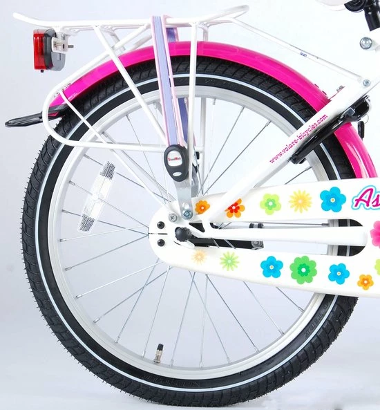 Hete verkoop ๐งจ Volare Ashley Kinderfiets - Meisjes- 20 Inch - Wit/Roze - 95% Afgemonteerd ๐ 12 Hete verkoop ๐งจ Volare Ashley Kinderfiets - Meisjes- 20 Inch - Wit/Roze - 95% Afgemonteerd ๐ - Afbeelding 10
