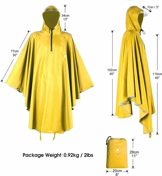 Kopen π Anyoo Waterdichte Fietsponcho Fiets Regenjas Jas Capes Lichtgewicht Compact Herbruikbaar Voor Jongens Mannen Vrouwen Volwassenen π€© 4 Kopen π Anyoo Waterdichte Fietsponcho Fiets Regenjas Jas Capes Lichtgewicht Compact Herbruikbaar Voor Jongens Mannen Vrouwen Volwassenen π€© - Afbeelding 2
