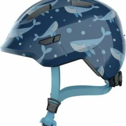Beste Verkoop ✨ Abus Kinderhelm Smiley 3.0 S Blue Whale 🤩