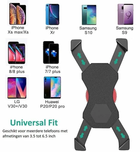 Beste Pirce ๐ BG4U Stevige Universele Telefoonhouder Fiets | Fiets Telefoon Houder Extra Stevig | Smartphonehouder Fiets Tot 6,5 Inch | Fietshouder Geschikt Voor IPhone, Samsung En Alle Overige Telefoon Merken ๐ฅ 6 Beste Pirce ๐ BG4U Stevige Universele Telefoonhouder Fiets | Fiets Telefoon Houder Extra Stevig | Smartphonehouder Fiets Tot 6,5 Inch | Fietshouder Geschikt Voor IPhone, Samsung En Alle Overige Telefoon Merken ๐ฅ - Afbeelding 4