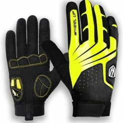 Beste recensies van 🔥 Wheel Up Fiets Handschoenen | MTB Handschoenen | Wielrenhandschoenen | Winter | Lang | Geel ⭐