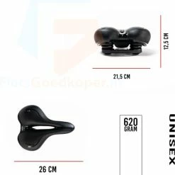 Gloednieuw ๐ Voltano City / Tour Fietszadel - Comfortabel Gel Zadel - Met Uitsparing - Unisex - Zwart - Elastomeren Vering Voor Extra Comfort โ๏ธ 13 Gloednieuw ๐ Voltano City / Tour Fietszadel - Comfortabel Gel Zadel - Met Uitsparing - Unisex - Zwart - Elastomeren Vering Voor Extra Comfort โ๏ธ -MGO Leisure Wear winkel 550x600 10